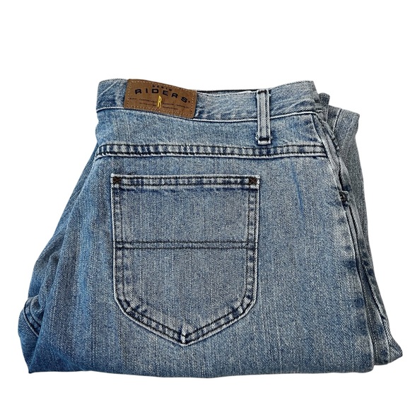 Vintage Lee Riders Blue Jeans Women’s 18M Thick Denim USA Made - Picture 7 of 7